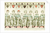 Seven Prince Electors voting for Henry VII, Holy Roman Emperor (Copy of a miniature from the Balduineum), 1341 by Anonymous