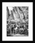 Entry of Archduke John of Austria in Frankfurt on 11 July 1848, 1848 by Anonymous