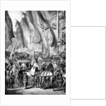Entry of Archduke John of Austria in Frankfurt on 11 July 1848, 1848 by Anonymous
