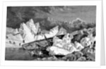 The wreck of the Hansa. Second German North Polar Expedition, 1870 by Anonymous