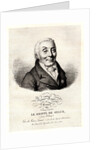 Portrait of Philippe Henri, marquis de Ségur, Early 19th cen by Anonymous