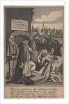 Allegory on the Death of Credit, Early 18th cen by Anonymous