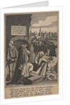 Allegory on the Death of Credit, Early 18th cen by Anonymous
