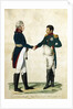 Meeting of Napoleon and Alexander I, 1808 by Anonymous