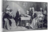 House Concert at the Mozart family in Vienna, 19th century by Anonymous