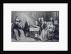 House Concert at the Mozart family in Vienna, 19th century by Anonymous