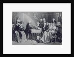 House Concert at the Mozart family in Vienna, 19th century by Anonymous