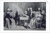 House Concert at the Mozart family in Vienna, 19th century by Anonymous