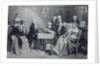 House Concert at the Mozart family in Vienna, 19th century by Anonymous