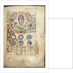 Miniature Initium creaturae dei from Liber Scivias by Hildegard of Bingen, ca 1220 by Anonymous