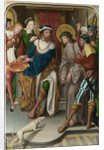 Christ before Pilate (The Liesborn Altarpiece), c. 1520 by Jan Baegert