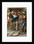 Christ before Pilate (The Liesborn Altarpiece), c. 1520 by Jan Baegert