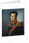 Portrait of General Ivan Skobelev, 1826 by Karl Wilhelm Bardou