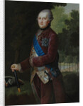 Portrait of Peter von Biron, Duke of Courland and Semigallia, 1781 by Friedrich Hartmann Barisien