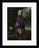 Portrait of Peter von Biron, Duke of Courland and Semigallia, 1781 by Friedrich Hartmann Barisien