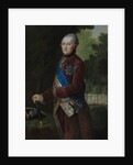 Portrait of Peter von Biron, Duke of Courland and Semigallia, 1781 by Friedrich Hartmann Barisien