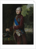 Portrait of Peter von Biron, Duke of Courland and Semigallia, 1781 by Friedrich Hartmann Barisien