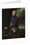 Portrait of Peter von Biron, Duke of Courland and Semigallia, 1781 by Friedrich Hartmann Barisien