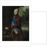 Portrait of Peter von Biron, Duke of Courland and Semigallia, 1781 by Friedrich Hartmann Barisien