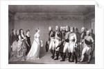The Meeting Between Luise of Prussia and the Crown Prince Alexander of Russia in Memel, 1805 by Johann Friedrich Bolt