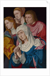 The Virgin, Saint John, Saint Mary Magdalene and a Holy Woman, c.1535 by Bartholomaeus Bruyn the Elder