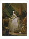 Portrait of Empress Catherine II, 1765 by Heinrich Buchholz