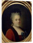 Portrait of the Lady-in-waiting Princess Daria Alexeyevna Golitsyna, 1772 by Heinrich Buchholz
