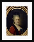Portrait of the Lady-in-waiting Princess Daria Alexeyevna Golitsyna, 1772 by Heinrich Buchholz