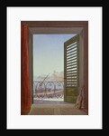 Balcony Room with a View of the Bay of Naples, c. 1829 by Carl Gustav Carus