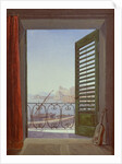 Balcony Room with a View of the Bay of Naples, c. 1829 by Carl Gustav Carus