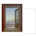 Balcony Room with a View of the Bay of Naples, c. 1829 by Carl Gustav Carus