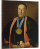 Portrait of Stepan Danilovich Yefremov, Ataman of the Don Cossack Host, 1765 by Carl Ludwig Johann Christineck