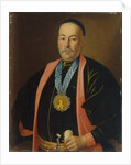 Portrait of Stepan Danilovich Yefremov, Ataman of the Don Cossack Host, 1765 by Carl Ludwig Johann Christineck