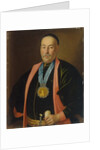 Portrait of Stepan Danilovich Yefremov, Ataman of the Don Cossack Host, 1765 by Carl Ludwig Johann Christineck