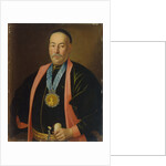Portrait of Stepan Danilovich Yefremov, Ataman of the Don Cossack Host, 1765 by Carl Ludwig Johann Christineck