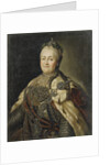Portrait of Empress Catherine II, 1780 by Carl Ludwig Johann Christineck