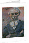 Portrait of Leonid Pasternak, 1923 by Lovis Corinth