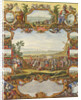 Capture of the French fortress of Menin by the Allied Troops in 1706, Early 18th cen by Johann August Corvinus