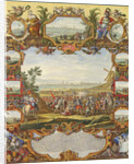 Capture of the French fortress of Menin by the Allied Troops in 1706, Early 18th cen by Johann August Corvinus