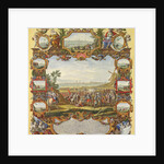 Capture of the French fortress of Menin by the Allied Troops in 1706, Early 18th cen by Johann August Corvinus