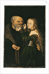 The Unequal Couple, ca 1530 by Lucas Cranach the Elder