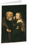 The Unequal Couple, ca 1530 by Lucas Cranach the Elder