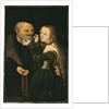 The Unequal Couple, ca 1530 by Lucas Cranach the Elder
