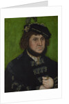 Portrait of John of Saxony, 1509 by Lucas Cranach the Elder