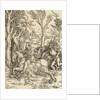 Knight and Lansquenet, c. 1497 by Albrecht Dürer