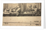 Artist Drawing a Nude with Perspective Device, 1538 by Albrecht Dürer
