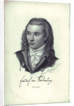 Portrait of the poet Novalis, 1845 by Friedrich Eduard Eichens