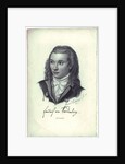Portrait of the poet Novalis, 1845 by Friedrich Eduard Eichens
