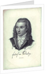 Portrait of the poet Novalis, 1845 by Friedrich Eduard Eichens