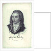 Portrait of the poet Novalis, 1845 by Friedrich Eduard Eichens